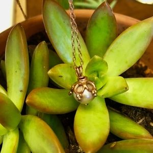 Handmade Pink Pearl Necklace!